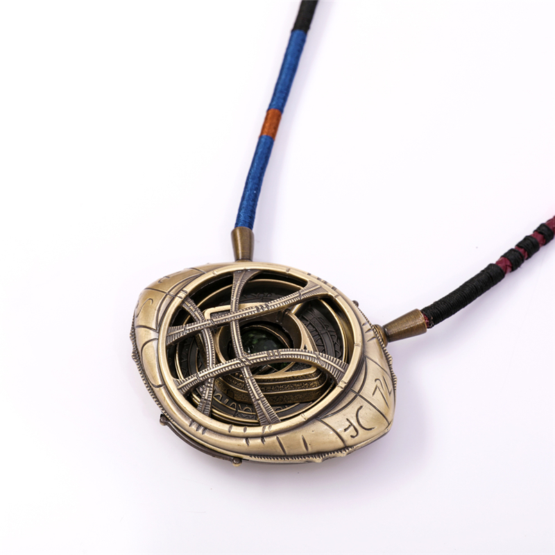 Marvel Cosplay Prop Necklace Doctor Strange Eye of Agamotto
