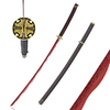 130cm Game Elden Ring Stainless Steel Blade Rivers of Blood Long Katana Sword Real Japanese Samurai Metal