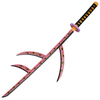 Demon Slayer Kokushibo Bamboo Wooden Samurai Sword