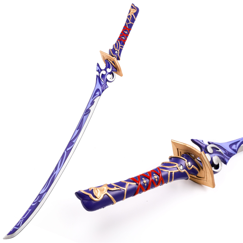 Genshin Impact Raiden Shogun Baal Foam Sword Katana Toy