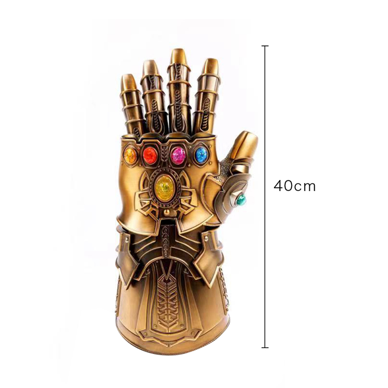 Full Metal Thanos Gloves Infinity Gauntlet With LED Light
