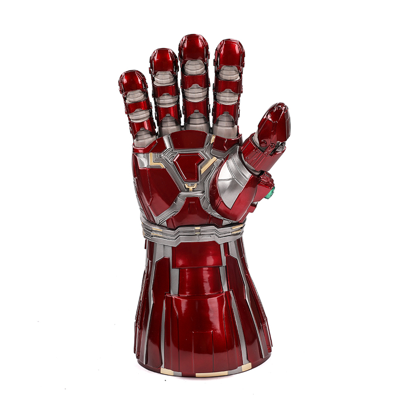 Full Metal Hulk Gloves Nano Gauntlet With LED Light
