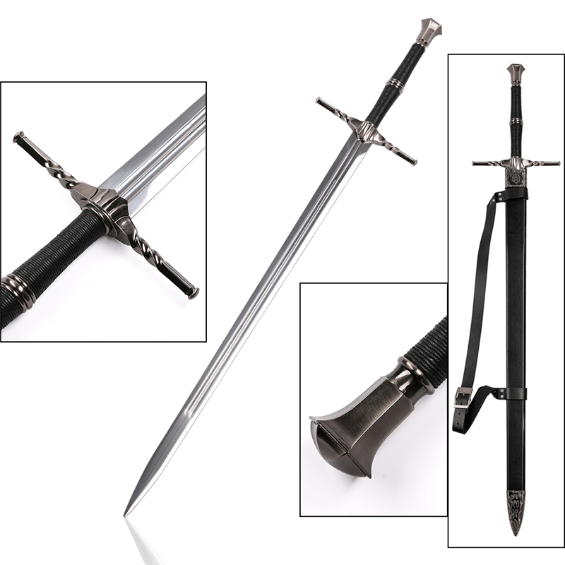 The Witcher 3 Geralt Weapon Decorative Long Sword Metal