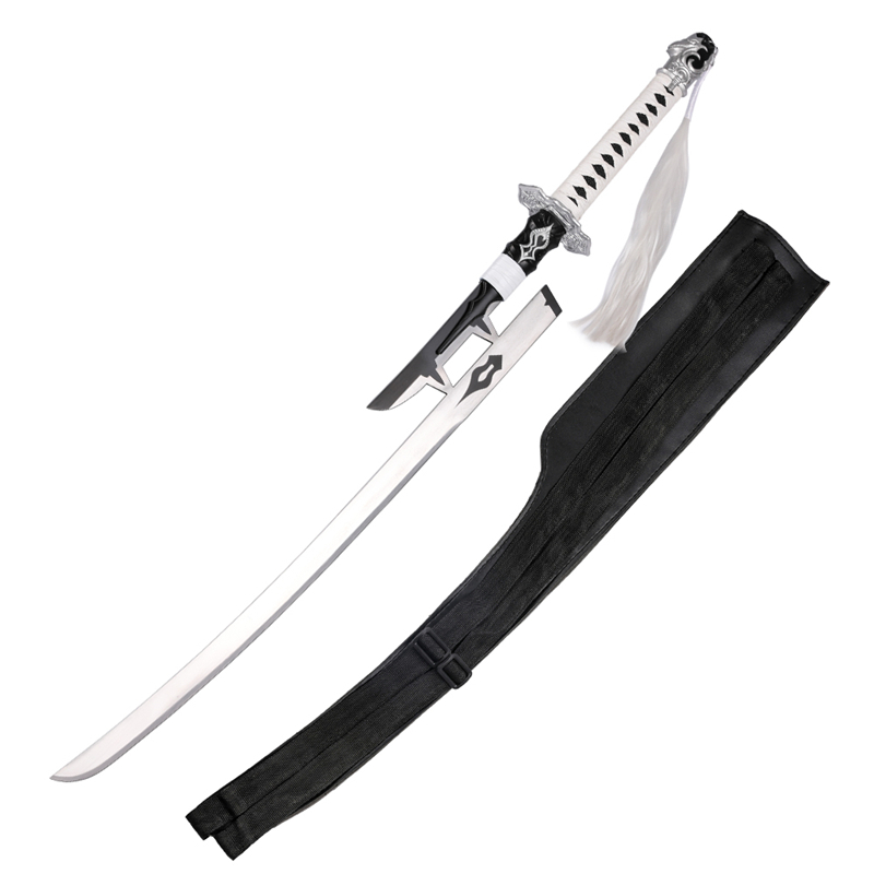 Nier Automata 2B Metal Weapon Replica Virtuous Treaty Real Katana Sword