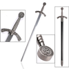 12th Century Medieval European Historical Crusader Knight Templar Sword Metal