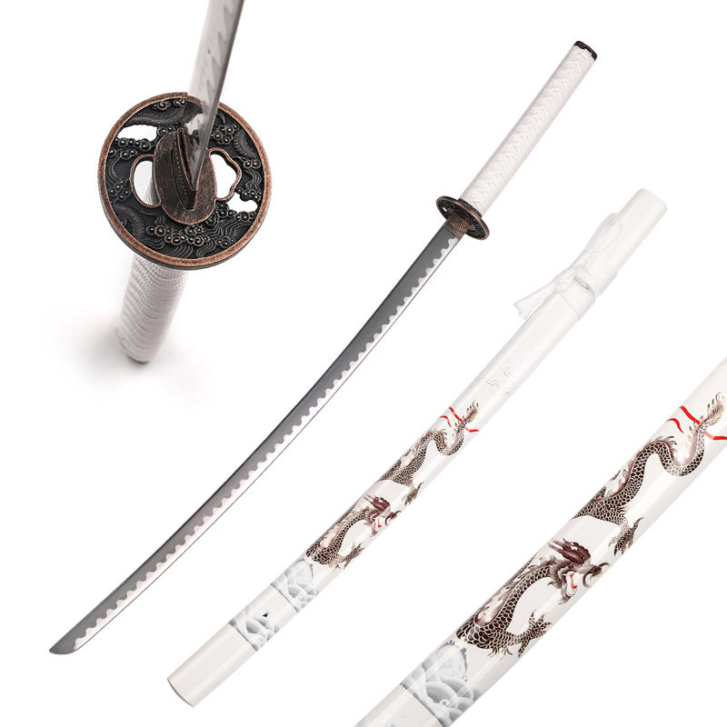 Wholesale Carbon Steel Blade Real Katana Japanese Samurai Sword for Sale
