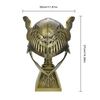 Game Elden Ring Fiberglass Cosplay Prop Replica Life Size Valkyrie Malenia Winged Helmet with Resin Display