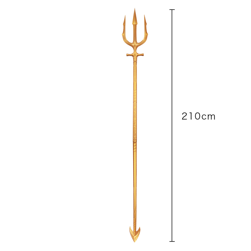 210cm Full Metal DC Movie Replica Aquaman Hero Trident