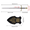 108cm TV House of the Dragon Real Metal Sword Weapon the King Viserys I Targaryen Blackfyre Sword Replica