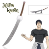 100cm Anime Jujutsu Kaisen JJK Real Wepaon Etched Stainless Steel Blade Toji Fushiguro Split Soul Katana Sword Replica 