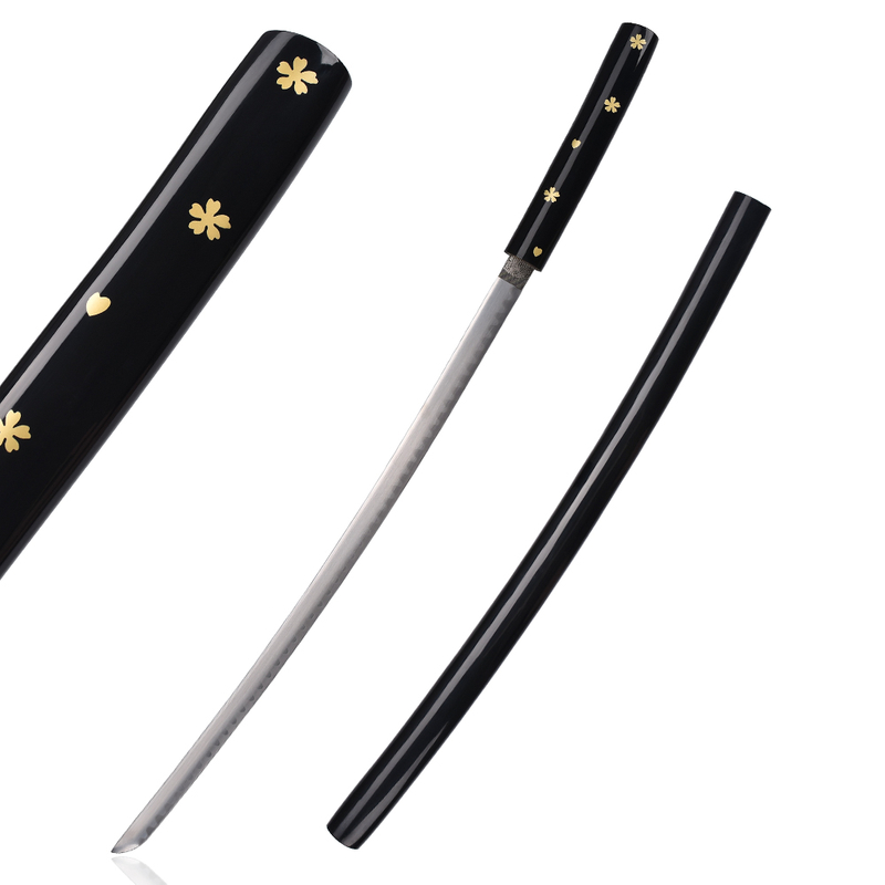Handmade 99cm Longquan Metal Sword Replica Real Espada Samurai Katana Carbon Steel 