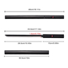 46cm Japanese Anime Naruto Stainless Steel Blade Weapon Sasuke Uchiha Kusanagi Mini Sword Toy Katana Metal
