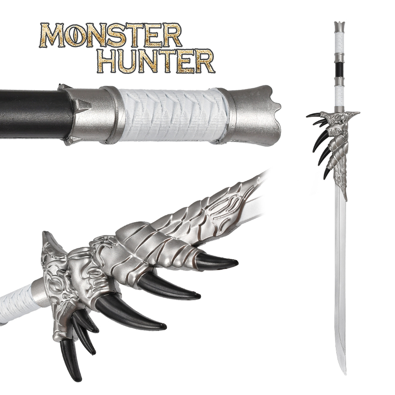 110cm Game Monster Hunter Safe Unisex Cosplay Prop ECO-Friendly PU Foam Katana Sword Rathalos Longsword Toy