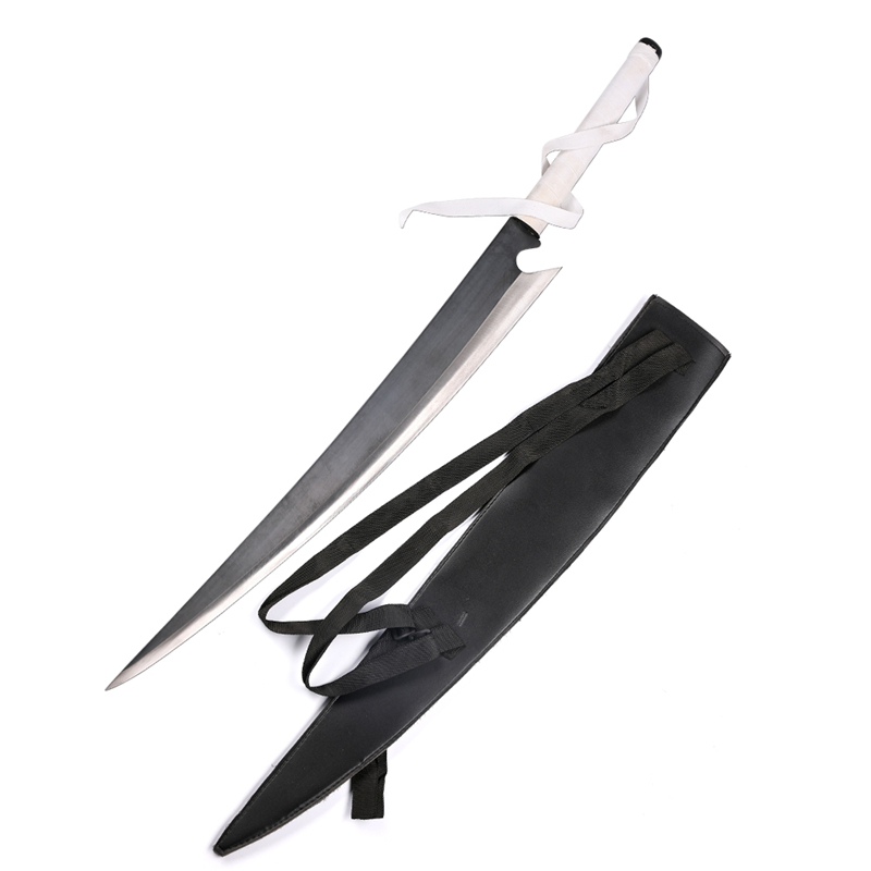 Bleach Cosplay Prop Ichigo Zangetsu Sword Carbon Steel