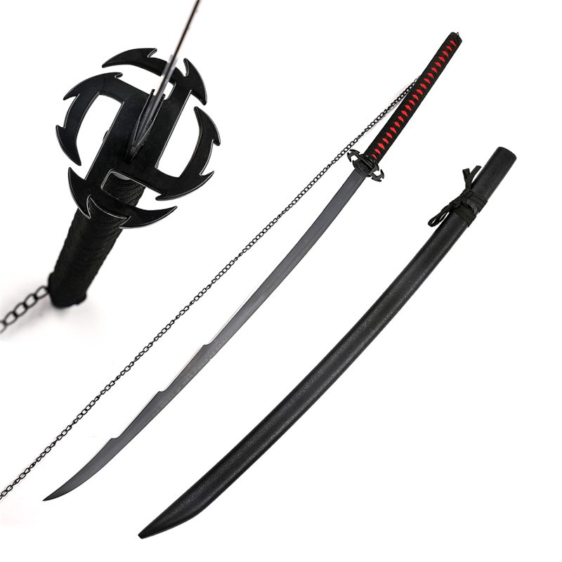 140cm Anime Bleach Ichigo Zanpakuto Samurai Katana Sword
