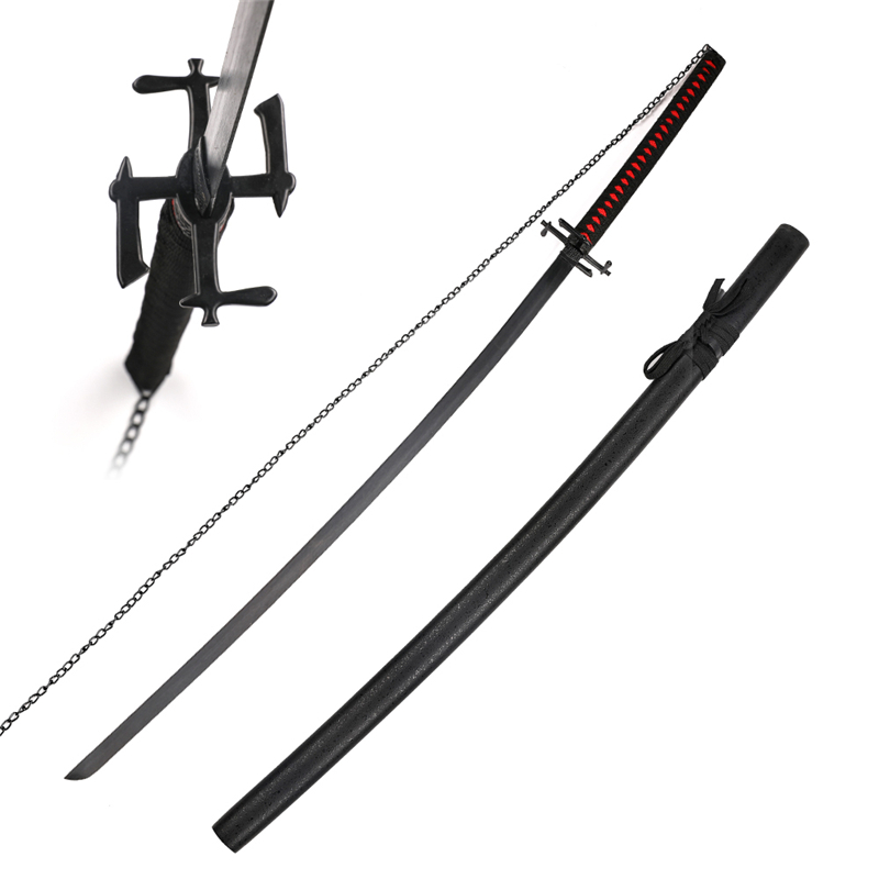 140cm Anime Bleach Ichigo Tensa Zangetsu Nodachi Sword