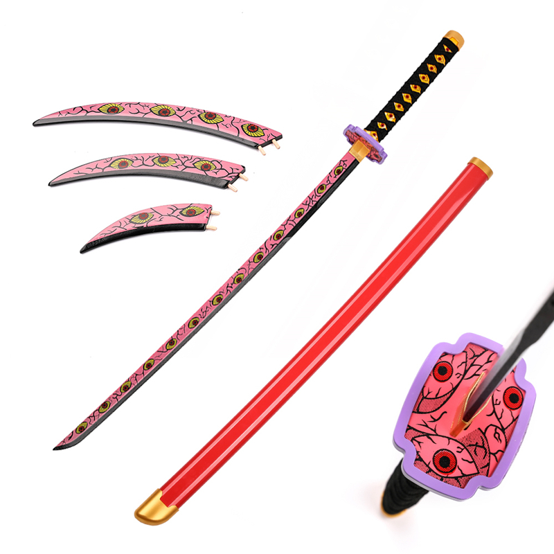 Demon Slayer Kokushibo Bamboo Wooden Samurai Sword