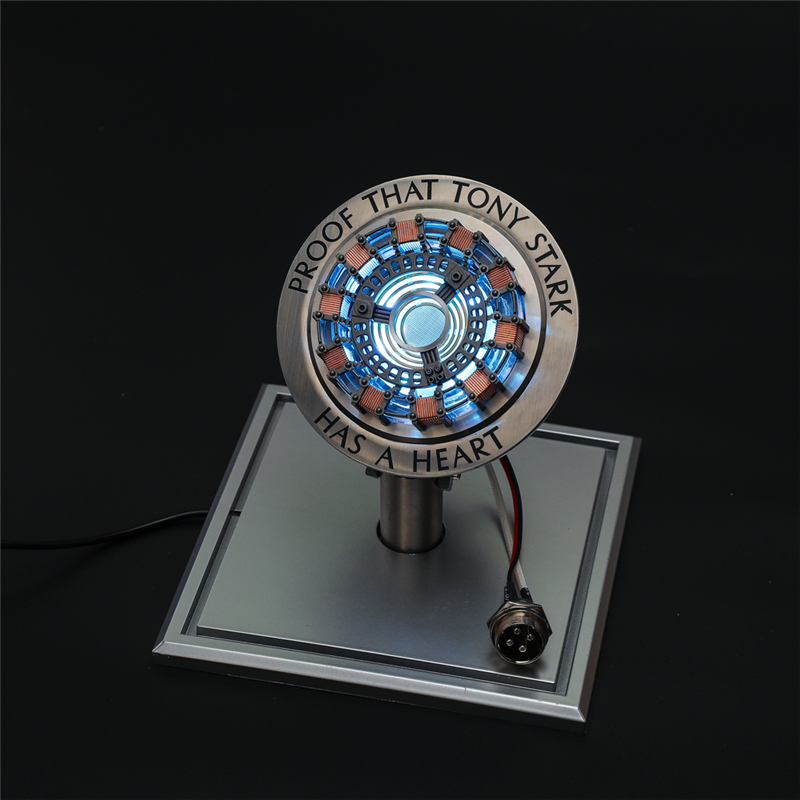 1:1 Scale Iron Man MK1 Arc Reactor Heart Model With LED Light