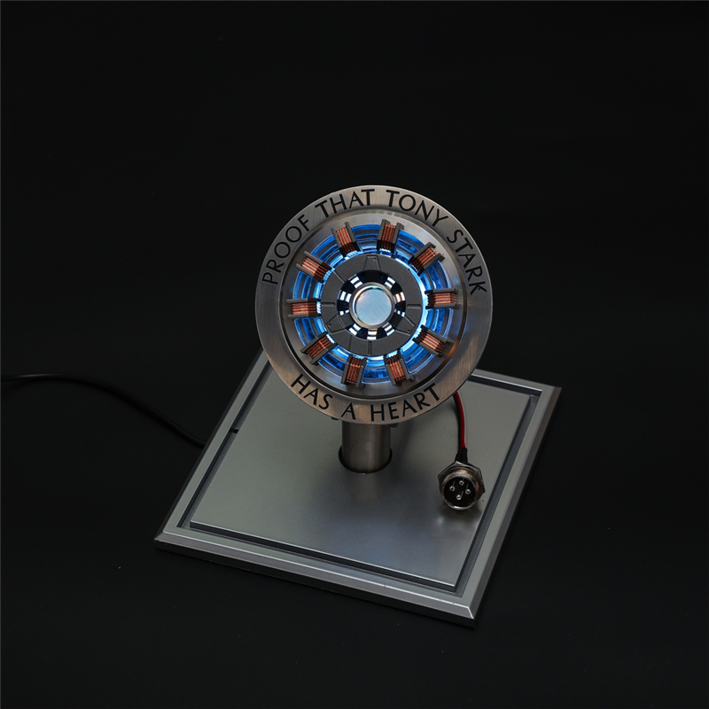 1:1 Scale Marvel Prop Iron Man MK2 Arc Reactor With LED Light