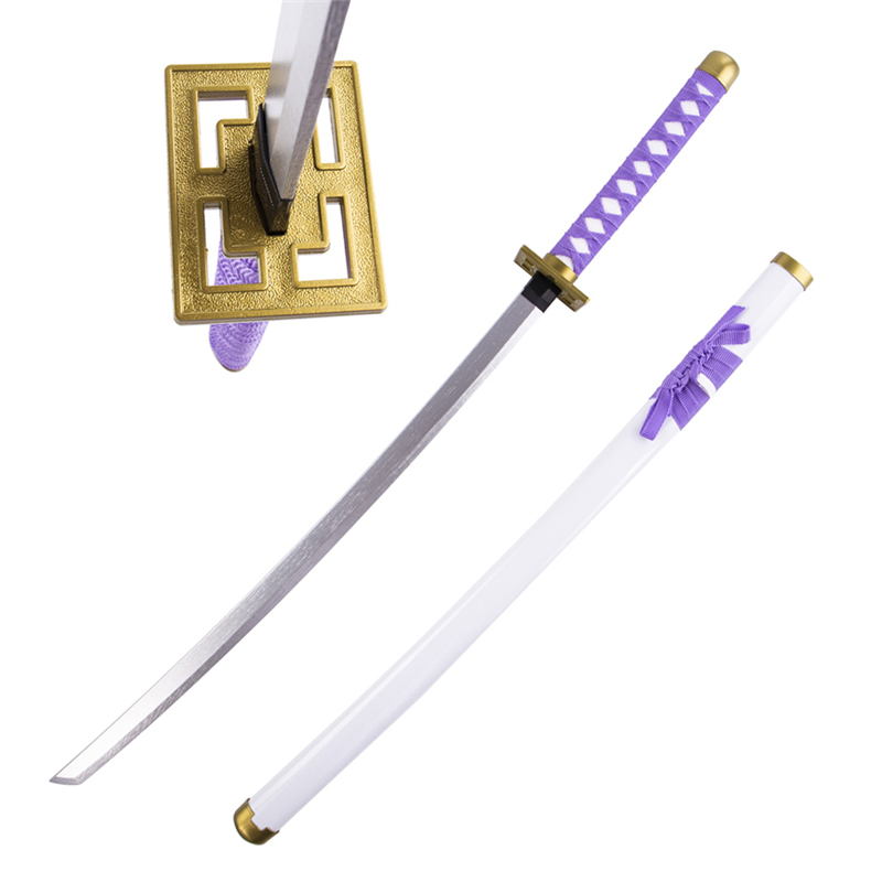 Bleach Cosplay Prop Byakuya Kuchiki Wooden Katana Sword