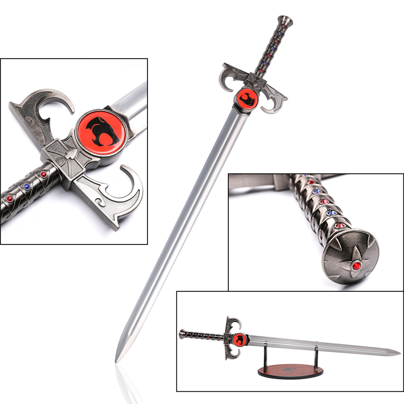 Thundercats Lion-O Sword of Omens with Wood Stand