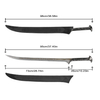 98cm Lord of the Rings Real Weapon Replica Stainless Steel Blade King of Elves Thranduil Sword with Leather Sheath