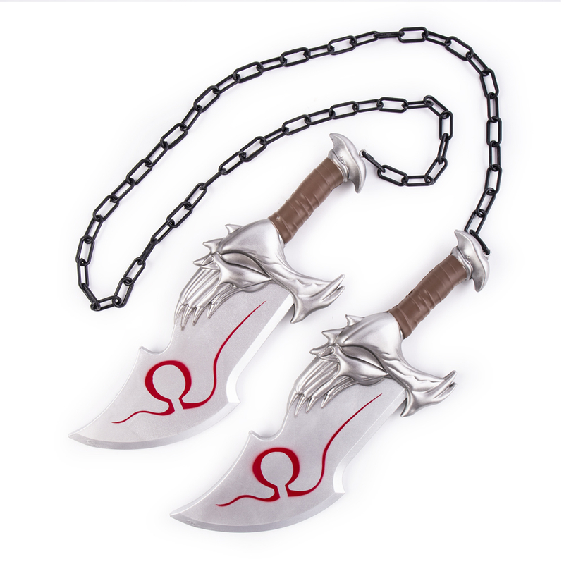 God of War Kratos Blade of Chaos PU Foam Cosplay Prop Toy Sword Set