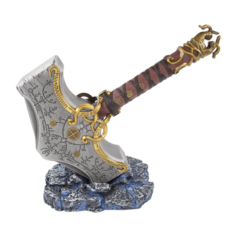 Full Metal 1:1 Scale God of War Ragnarok Cosplay Weapon Replica Mjolnir Thor Hammer