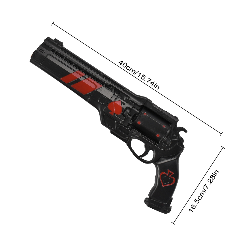 Destiny 2 Safety Weapons Model Ace of Spades Kids Kidults Cosplay Prop Polyurethane PU Foam Gun Toy 