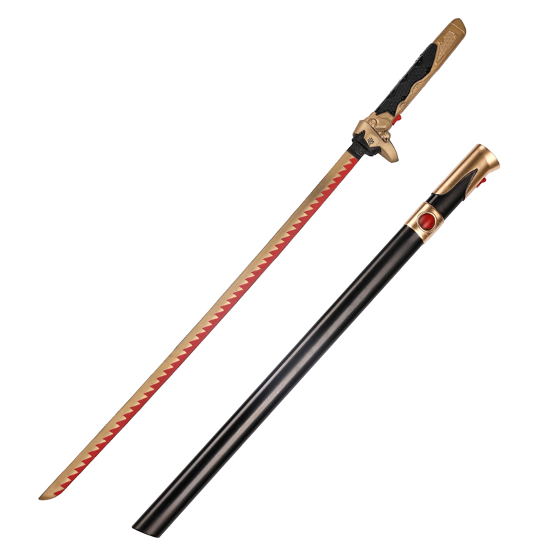 Overwatch Genji Dragonblade PU Foam Samurai Sword