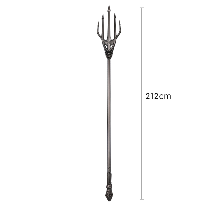 Metal Queen Atlanna Trident Aquaman Silver Trident