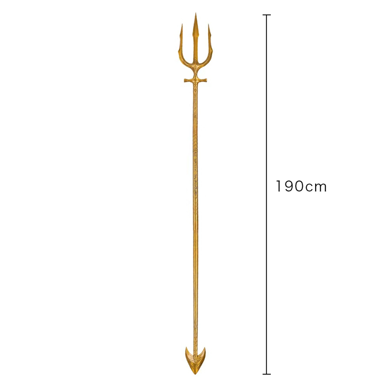 Full Metal 75 Inch Movie Prop Aquaman Hero Trident