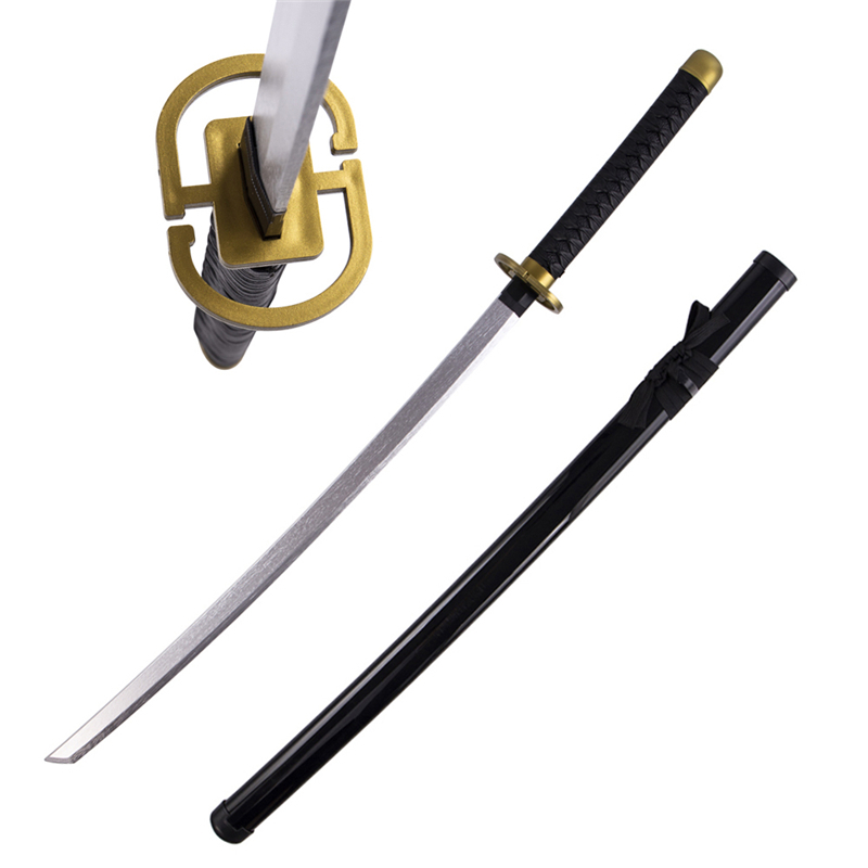 Anime Bleach Ichimaru Gin Bamboo Samurai Sword Toy 