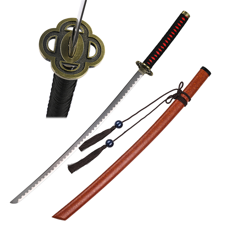 Japanese Game Touken Ranbu Carbon Steel Samurai Sword 