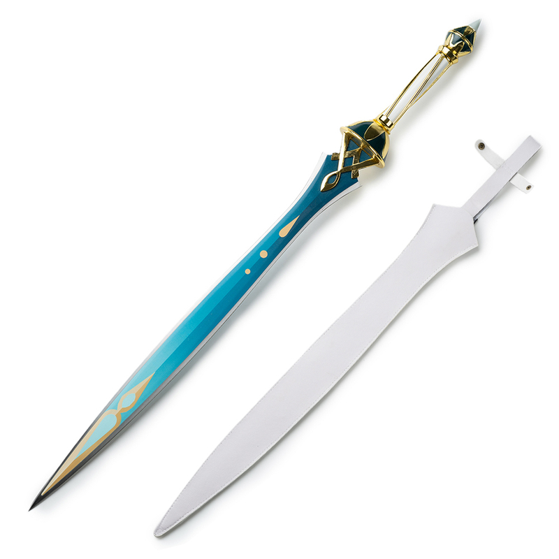 Wholesale Genshin Impact Real Weapon ReplicaStainless Steel Blade Xiphos Moonlight Sword