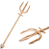 100cm Golden Justice League Weapon Replica PU Foam Prop Aquaman Trident Toy