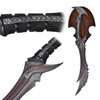 62cm the Elder Scrolls V Skyrim Weapons Sword Blunt Full Metal Cast Iron Daedric Dagger for Cosplay Collectible