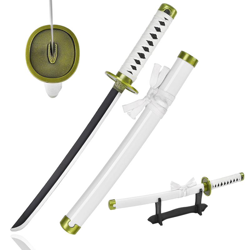 Custom 45cm Japanese Anime One Piece Roronao Zoro Weapon Replica Wado Lchimonji Real Iron Mini Katana Sword