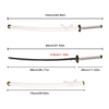 104cm Anime One Piece Carbon Steel Blade Cosplay Weapon Prop Roronao Zoro Wado Ichimonji Japanese Katana Sword 