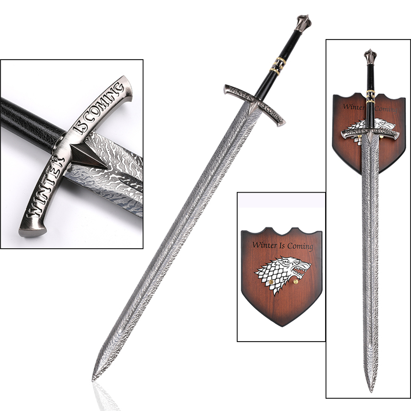 Game of Thrones Eddard Stark Damascus Steel Book Edition Ice Sword 