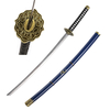 Anime K Yatogami Kuroh Carbon Steel Katana Sword