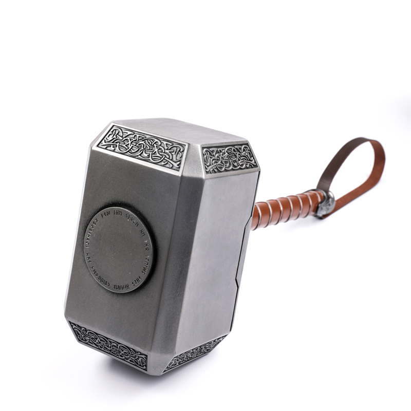 Marvel Prop Resin Mjolnir Thor Hammer With Plastic Base