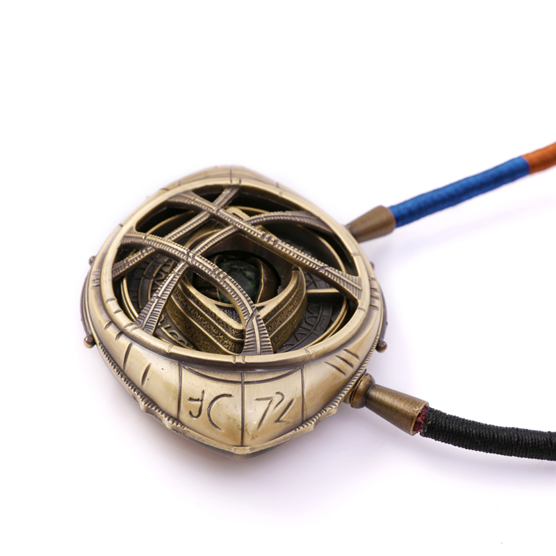 Marvel Cosplay Prop Necklace Doctor Strange Eye of Agamotto
