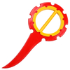 Final Fantasy Fiberglass Weapon Replica Rikku Dagger